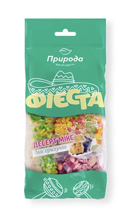 Ласощі Природа Фієста "Десерт Асорті" для гризунів, 70 г (кулька, трубочка, тарталетка)