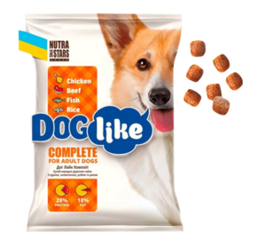 Сухий корм Nutra 5 Stars Dog Like Complete - Сухий корм для собак з куркою, яловичиною, рибою та рисом