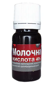 КИСЛОТА МОЛОЧНА 40% ФЛАКОН, O.L.KAR. 