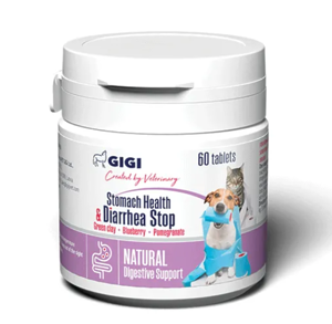 GIGI Stomach Health & Diarrhea Stop Stomach Nutrition, для собак та котів, Діарея стоп 1шт