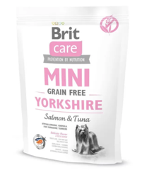 Сухий корм для йоркширських тер'єрів Brit Care Mini GF Yorkshire 400 г (лосось та тунець)