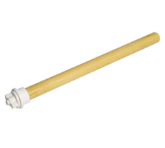 Жердинка (дерево) з закруткою, 18мм / 25 см Д023/2