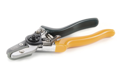 Секатор з лезом ковадлом 200мм СИЛА *550341