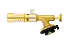 Пальник для газового балона MASTERTOOL "Геліос" Ø 22 мм/1300°С латунь 44-5044