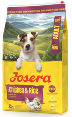 JOSERA Mini Adult Chicken & Rice (Miniwell) Йозера Міні Едалт з куркою та рисом для малих порід (Мінівель)