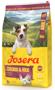 JOSERA Mini Adult Chicken & Rice (Miniwell) Йозера Міні Едалт з куркою та рисом для малих порід (Мінівель)