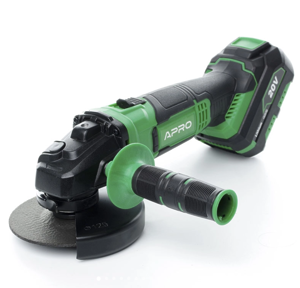 Кутошліфувальна машина (болгарка) APRO 20В, 125мм, 4А, 20AG, 1 АКБ, ЗУ, кейс *895100