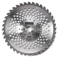 Диск для тримера з твердосплавними напайками 40Т Curved *830804