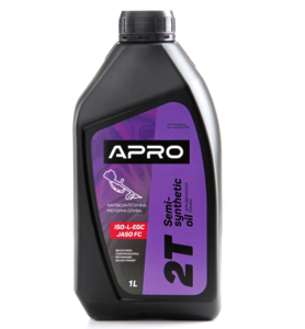 Олива для двотактних двигунів напівсинтетична 1л *942001